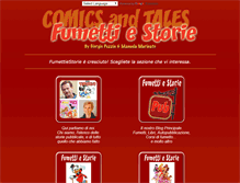 Tablet Screenshot of fumettiestorie.com